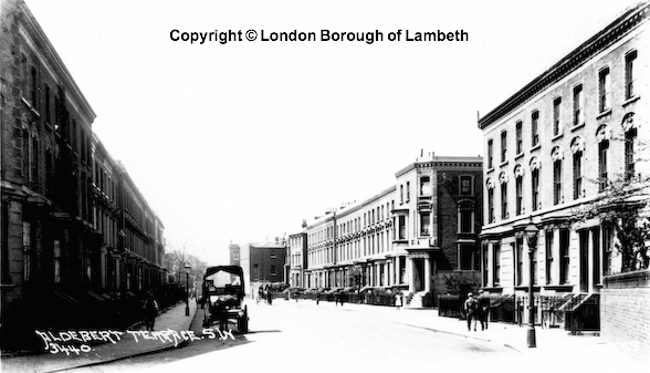 Aldebert Terrace, 1912