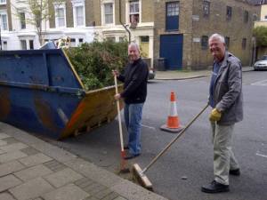  Cleaning up on the streets of St Stephens
