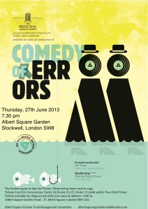 'COMEDY OF ERRORS